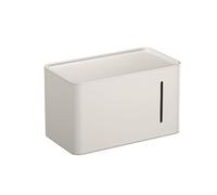Multifuncional Caja Porta pañuelos, Moderna Caja de pañuelos de Aluminio montada en la Pared for baño, Dormitorio, tocador, Escritorio de encimera Oficina