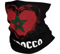 Multifuncional Cuello Pañuelo Retro Bandera de Puerto Rico Bufanda Facial Pañuelo de Cabeza 26X30cm para Caza,Cámping,Deportes