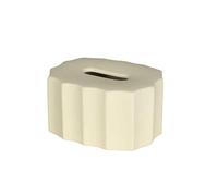 Multifuncional Decoración sencilla con caja de pañuelos, mesa centro, papel fumar, servilleta creativa Oficina(Beige)