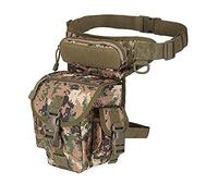 Multifuncional Muslo Drop Leg Bag, Riñonera de Nailon for Hombre, cinturón for Muslo, Panel for Cadera, Bolsa for Pierna, Bolsa for Pierna(Forest Digital)