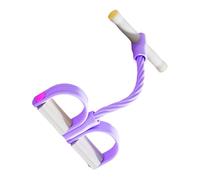 Multifunction Elastic Yoga Resistance Band | Fitness Resistance Bands with 6 Tube Pedal Ankle Puller, Detachable For Abdomen/Waist/Arm/Leg Stretching, For Home Gym Use
