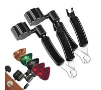 Multifunction Guitar Winder, Tuning Puller Tool, Medium Size Winder with Bridge Pegs, Music Accessory, Guitar Tool with Handy Design, String Winders for Musicians and Studio 2 Piece Guitars Winders