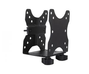 Multifunction Mini Desk PC Holder for table clamp or between VESA mount, VESA 75x75, 100x100