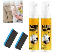 Multifunctional Car Steering Wheel Foam Cleaner for Car Interior,Kitchen Foam Cleaner,Leather and Fabric Stain Removal for Various Vehicle Interior (2pcs)
