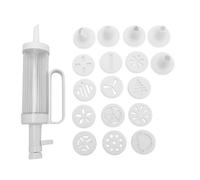 Multifunctional Cookie Press Set Expert | 17 Piping Tips | Easy Wash ABS & Dishwasher Safe | for Butter Cookies/Holiday Baking & More
