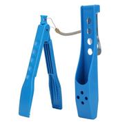 Multifunctional Fish Grip Controller, ABS Plastic Floating Clamp with Stainless Steel, Anti Slip Clamp Cover, Fishing Tool for Safe Fish Handling (Blue)