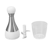 Multifunctional Food Chopper, Manual Handheld Garlic Onion Vegetable Chopper, Stainless Steel Press Type Veggie and Nut Chopper with Easy Clean Design for Home Kitchen Use