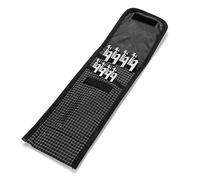 Multifunctional Ground Nail Storage Bag, Large Capacity Tent Organizer Pouch, Portable Hammer and Peg Carrying Case, Tent Peg Storage for Camping, Hiking, and Outdoor Adventure Gear