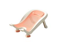Multifunctional Infant Bath Basin, Lying Down Shower Tub & Quick Baby Butt Washer for Home Use on Counter Sink or Bathtub (Pink)