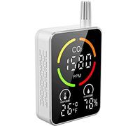 Multifunctional Infrared Carbon Dioxide Detector, Indoor Portable Co2 Detector, Household Air Pollution Monitor, Home Digital Air Detector, HUANGHAIQIU