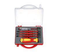 Multifunctional Insulated Tool Set 6pc 1000V & Anti-Slip For Home Electrical Work Against Slip Handle Screwdriver Set