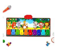 Multifunctional Kids Piano & Drum Mat - Musical Toy For Strollers