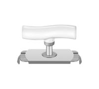 Multifunctional Lid Remover - Non Slip Grip Opener | Universal Bottle Handle for Jam Pot, Pickle Can, Heavy Duty Steel Crank, Ergonomic Household Tool, Cooking Accessory, Dining Prep Set