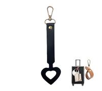 Multifunctional Magnetic Hat Clip for Travel, Hands-Free Hat Holder for Luggage Bag Purse Accessories, Secure Clip-On Design to Keep Hats Safe (Black,Heart-shaped)