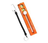 Multifunctional Marking Level Ruler - Aluminum Alloy Stainless Steel 18.5x3.6x2.5cm | Adjustable Marking Tool, Magnetic Positioning Ruler, Angle Protractor Level Tool | Workshop Measurement Use