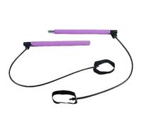 Multifunctional Pilates Bar - Latex Rope Sculpting Fusion Pilates Bar Elastic Lightweight | Easy Installation Multifunctional Portable Fitness Supplies For Yoga