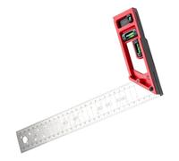 Multifunctional Right Angle Marking Ruler - Stainless Steel Blade Aluminum Alloy Handle 250mm 300mm 400mm Options - Precision Woodworking Layout Square - Accurate Measuring Marking And Carpentry Angle