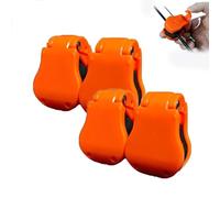 Multifunctional Rod Holder - Portable Beach Fishing Rod Holderrod Holders, Auto Fixed Fish RodClips, For Various Sizes Fishing Pole (Orange)