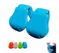 Multifunctional Rod Holder, Portable Beach Rods Rack Clip Keeper, Wall Mounted Fishing Pole Straps for Car, Auto Fixed Fish Poles Holders (Blue,2pcs)
