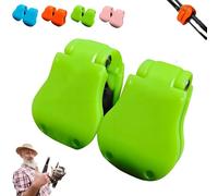 Multifunctional Rod Holder, Portable Fishing Rod Fixed Ball, Auto Fixed Clip on Wall Mount, for Organizing and Protecting Fishing Rods Fit Angler's Accessory (Green)
