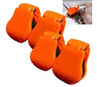 Multifunctional Rod Holder, Portable Fishing Rod Fixed Ball, for Organizing and Protecting Fishing Rods Fit Angler's Accessory (Orange)