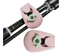 Multifunctional Rod Holder - Portable Pole Clips for Fishing, Sturdy Design with Easy Takedown, Gear for Shore, Boat, Surf, Ice, Freshwater, Bass, Catfish, Outdoor Beach, 1.77x1.18x0.79 Inches