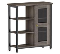 Multifunctional Storage Cabinet with 6 Tier Sideboard Freestanding Cabinet Entryway Cabinet Bookcase Living Room Sideboard (Color : A, Size : As Shown)