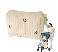 Multifunctional Stroller Storage Bag - Large Capacity Diaper Tote Bag for Parents | Reusable Zippered Diaper Bags | StorageBag for Stroller | Strollers Traveling Bags |Storage Pouch fôr Diapers Wipes