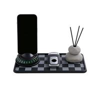 | Multifunctional Universal with Phone Holder - Mat Accessories | Well-Organized, The Ensures Truck RV Sedan Vehicle Interior Decor Phones Sunglasses Keys Gadgets