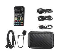 Multifunctional Voice Modulator for Live Streaming, Gaming Sound Effects, Portable o Processor for Smartphones and More