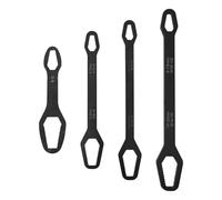 Multifunctional Wrench, Double End Socket Spanner, Self Locking Adjustable Tool, Heavy Duty Repair Key, Industrial Grade Hand Tool Set, for Automotive Plumbing Motorcycle Bicycle Mechanics Use