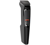 Philips Recortadora de Barba Serie 3000, Barbero, Máquina Cortar Pelo, Cortapelos Hombre, Kit 7 en 1 Para Cara, Pelo, Orejas y Nariz, 60min de uso, En Seco y Húmedo, Recargable, Funda, MG3720/15