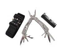 Multiherramienta 13 en 1 - Alicates, Cuchillo, Sierra, Lima y Puntas de Atornillar + Cinturón Táctico Hombre de Nylon con Hebilla de Metal de Liberación Rápida, Kit EDC. Regalos Originales para Hombre