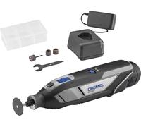 Dremel 8240 - Multiherramienta sin cable con batería de litio de 12V 2Ah, kit de 5 accesorios, Velocidad variable 5000-35 000 rpm y carga rápida