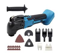 Multiherramienta inalámbrica compatible con Makita 18 V, herramienta oscilante de 6 velocidades con motor sin escobillas, lijadora y raspador, herramienta multifunción - Batería no incluida