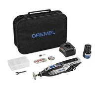 Dremel 8150 Herramienta Rotativa sin cable 12V sin escobillas Velocidad Variable 5.000-30.000 RPM kit con bolsa, 5 accesorios, Batería 2.0Ah+Cargador para amolar, taladrar, fresar, grabar, reparar/DIY