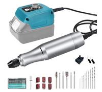 Multiherramienta Inalámbrica, Estación de Herramientas Giratoria Inalámbrica compatible con Batería Makita de 21 V Herramientas Multifunción con Accesorios