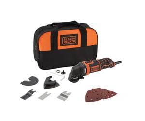 Multiherramienta Oscilante Black & Decker MT300SA2 10000 OPM Negro/Naranja