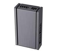 MultiInterfaces - Hub USB 2.0 con suministro de energía estable y sistemas de montaje que ahorran espacio, puerto Satas USB Hub