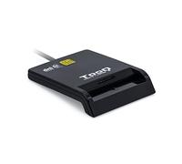 Lector de DNI TooQ TQR-211B/ USB Tipo-C/ Negro