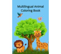 Multilingual Animal Coloring Book