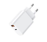 MULTIM 20W Cargador Rápido QC 3.0 PD 3.0 Compatible con I Phone 14/14 Plus / 14 Pro / 14 Pro MAX / 13/12 / 11 / Samsung Galaxy/Xiaomi/Huawei Adaptador