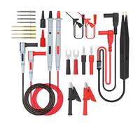 Multimeter Test Lead Kit 21-in-1 | Banana Plug Needle Probe & Alligator Clip Set | Multifunction Design Professional Electrical Testing Accessories For Electronics, Circuit Diagnosis & Connection