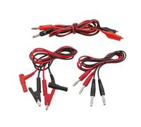 Multimeter Test Lead Kit 4 mm Banana Plug to Clip Hook Probe(G)