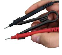 Multimeter Test Probe Holder, ABS Clamping Tool for Electrical Testing, Ergonomic Hands-Free Accessory for Power Supply Diagnosis and Repairs, Ideal for Beginners Enthusiasts and Adult Use