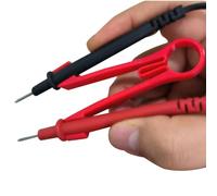 Multimeter Test Probe Holder, ABS Clamping Tool for Electrical Testing, Ergonomic Hands-Free Accessory for Power Supply Diagnosis and Repairs, Ideal for Beginners Enthusiasts and Adult Use