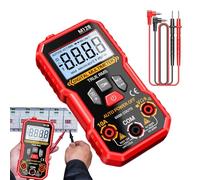 Multimeter Tester, Digital Smart Meter, 6000 Counts Precision Tool, Good Measuring Instrument, Compact Ideal for Construction, Solar, Industrial, Car Circuit, and Air Conditioner Diagnostics