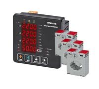Multímetro analizador de energía Dsp TPM-01E 3P y 4W(3CT 400A)