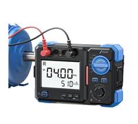 Multímetro, Comprobador de resistencia aislamiento 1000 V 20 GΩ Megóhmetro Medición je CA/CC Descarga automática