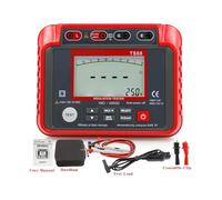 Multímetro, Comprobador de resistencia aislamiento TS68, megóhmetro digital alta precisión 500 V y 2500, medidor portátil inteligente(TS68 2500V)